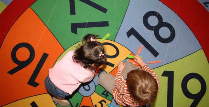 Kinder orientieren sich Kinder orientieren sich